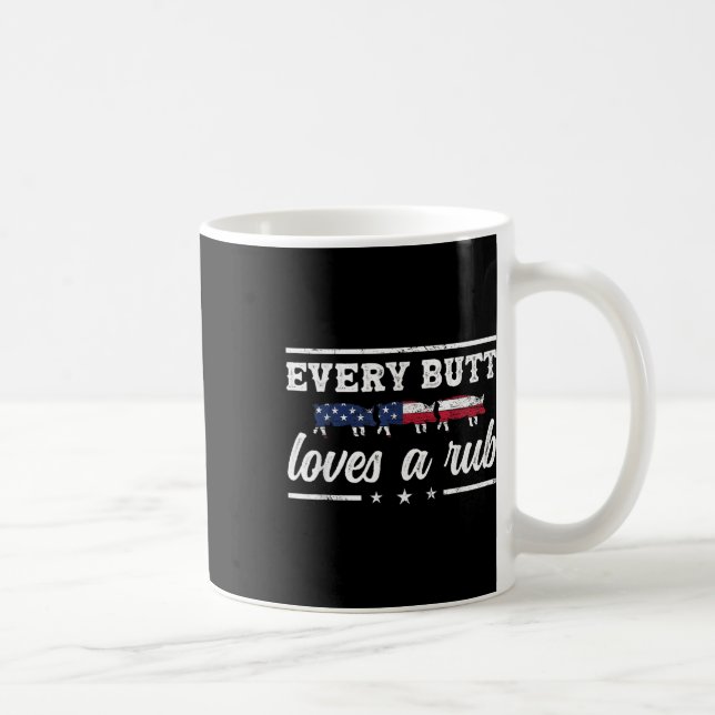 Caneca De Café Cada Bumbum Adora Um Fumador De Lixo (Direita)