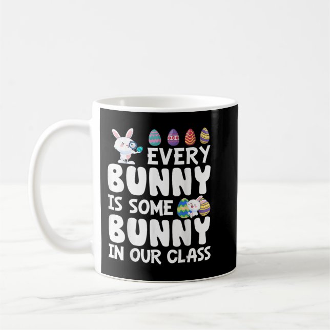 Caneca De Café Cada Coelhinho É Um Coelhinho Na Nossa Classe Prof (Esquerda)