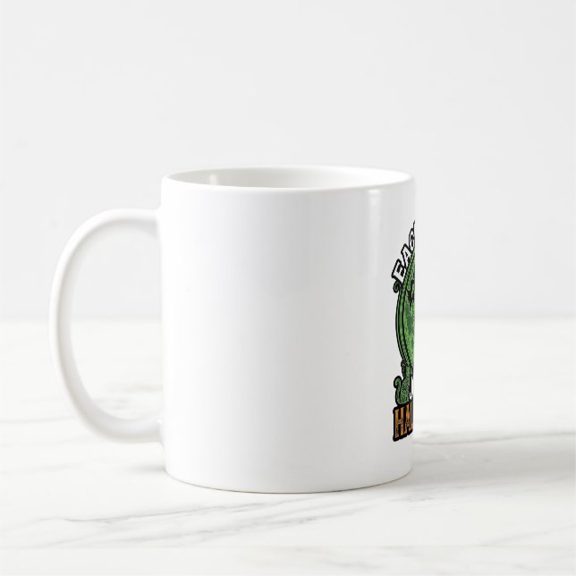Caneca De Café Cada Dia Alegre Casa Assombrada de Halloween Bruxa (Esquerda)