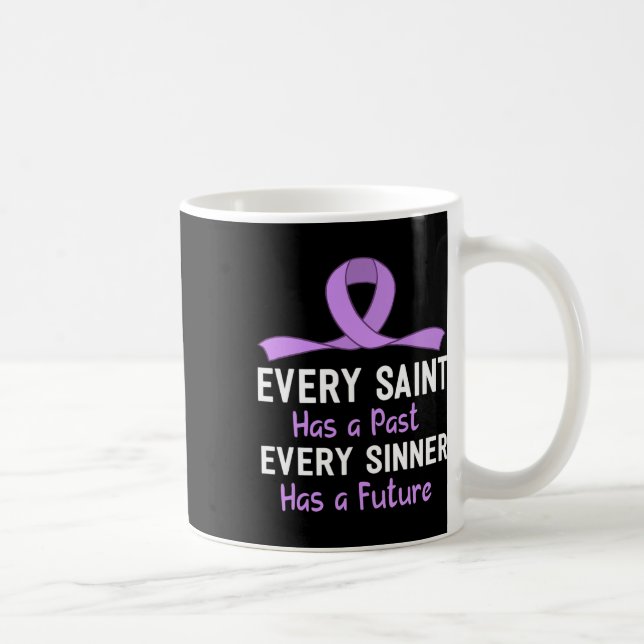 Caneca De Café Cada Santo Tem Um Passado Cada Sininho Tem Um Futu (Direita)