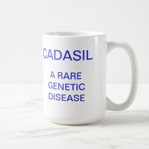 CANECA DE CAFÉ CADASIL, UMA DOENÇA GENÉTICA RARA