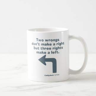 Caneca De Café Caddyshack | Dois erros não dão certo