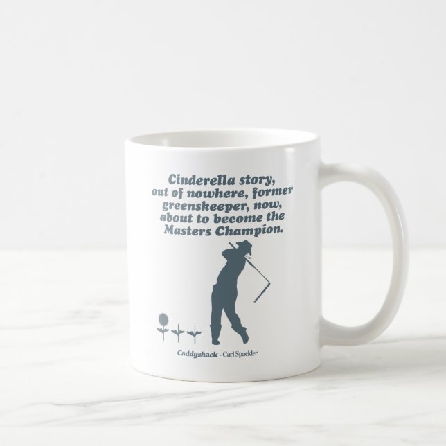 Caneca De Café Caddyshack | História Cindrella (Direita)
