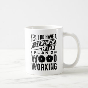 Caneca De Café Cadeado do Plano de Reforma