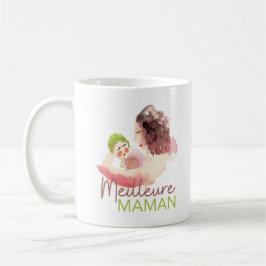 Caneca De Café Cadeau fete des meres, meilleure maman, great mom