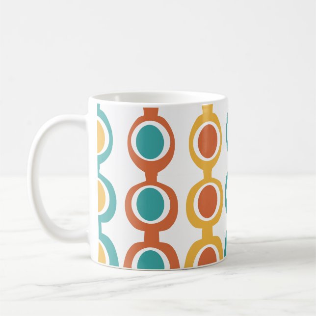 Caneca De Café Cadeia Moderna do Século médio (Esquerda)