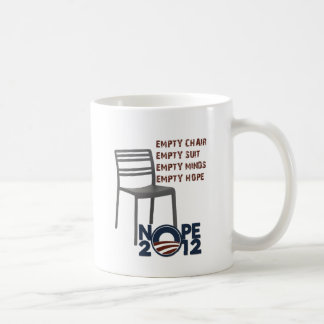 Caneca De Café Cadeira vazia, Obama vazio