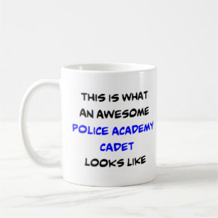 Caneca De Café cadete incrível da academia de polícia