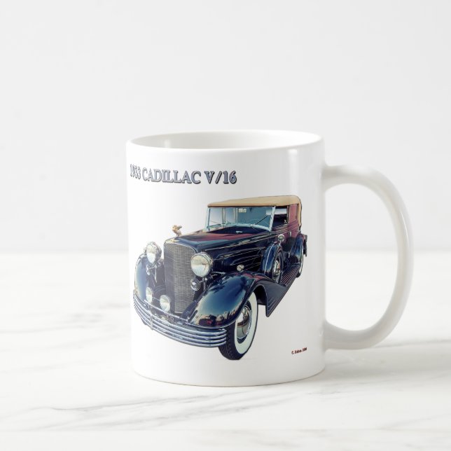 CANECA DE CAFÉ CADILLAC 1933 V/16 #2 (Direita)