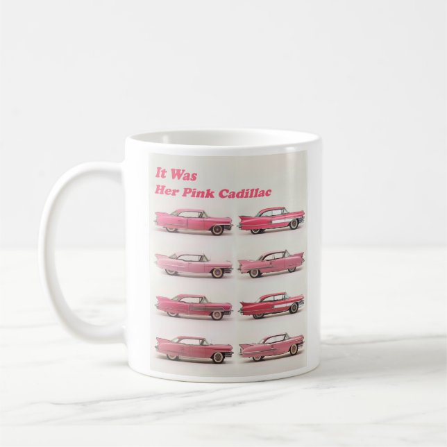 Caneca De Café Cadillac PINK (Esquerda)