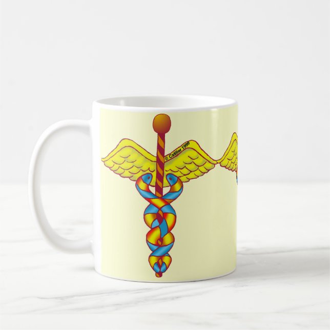 Caneca De Café Caduceus (Esquerda)