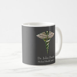 Caneca De Café Caduco Médico 3D Holográfico