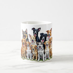 Caneca De Café cães