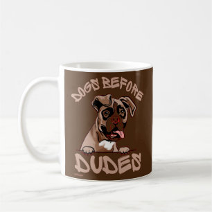 Caneca De Café CÃES ANTES DE PEDAÇOS VELHOS Cachorro