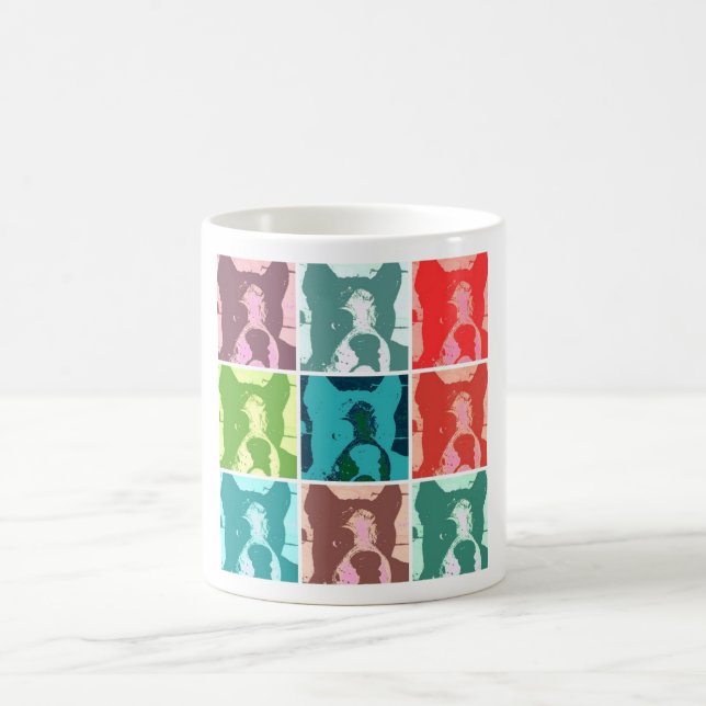 Caneca De Café Cães Boxer (Centro)