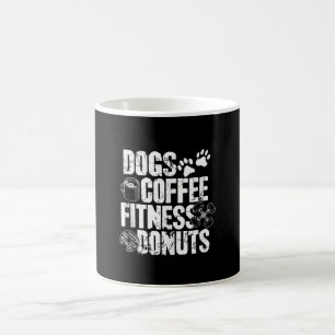 Caneca De Café Cães Café Ness Rosquinha Gym Foodie Ness