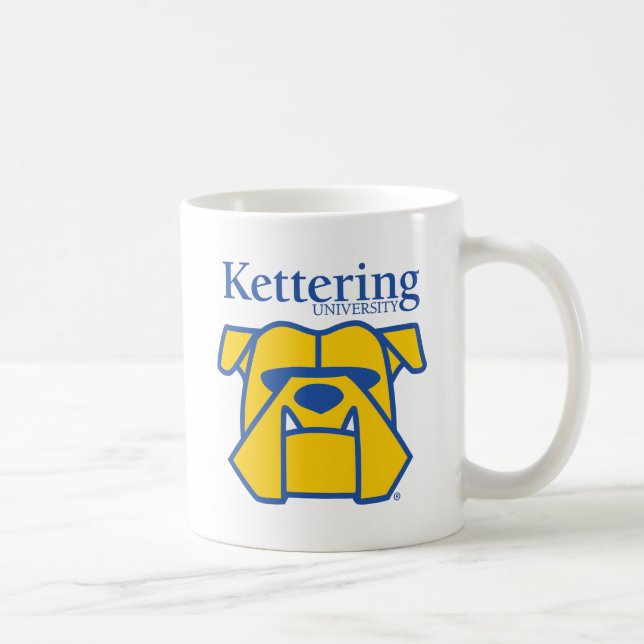 Caneca De Café Cães de Kettering University (Direita)