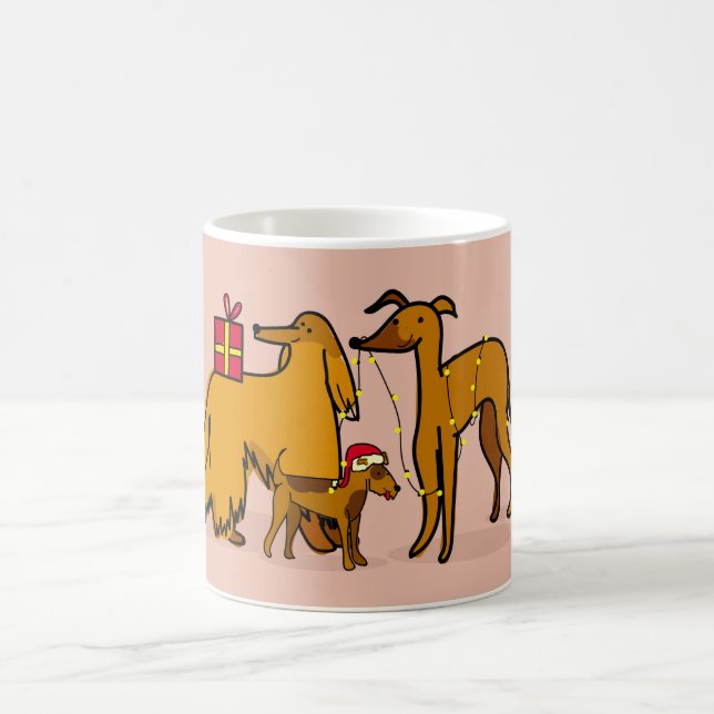 Caneca De Café Cães de Natal (Centro)