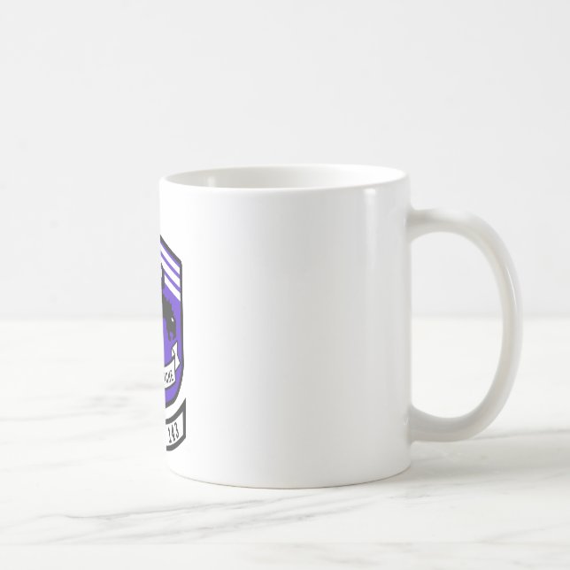 Caneca De Café Cães de VF-143 Pukin (Direita)