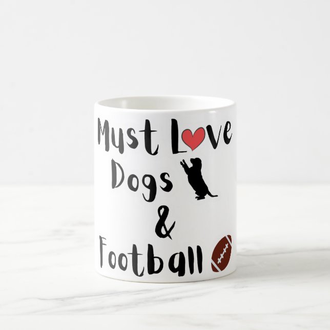 Caneca De Café Cães e Taça de Café de Futebol (Centro)