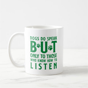 Caneca De Café Cães Falam