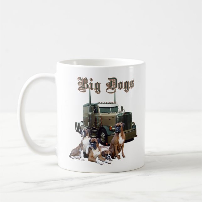 Caneca De Café Cães grandes, cães grandes (Esquerda)