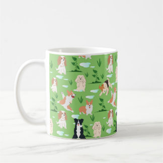 Caneca De Café Cães Rabiscam