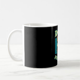Caneca De Café Cães São Nossa Ligação com o Paraíso Vetor Retro