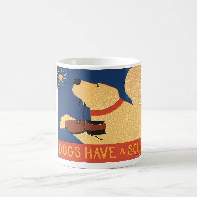 Caneca De Café Cães têm uma Alma-Stephen Huneck (Centro)