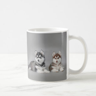Caneca De Café Cãezinhos-de-casca-siberiana