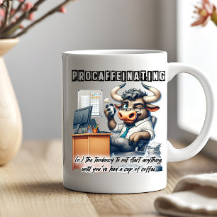 Caneca De Café Café Amantes com Sentido Humor Engraçado