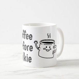 Caneca De Café café antes da conversa