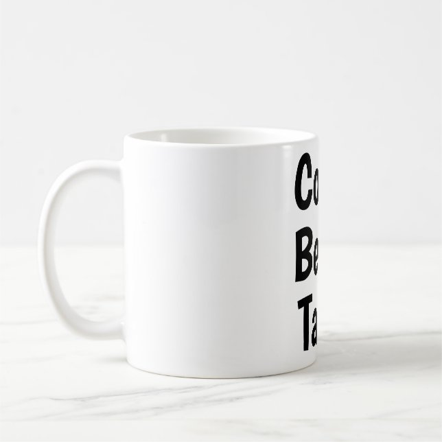 Caneca De Café café antes da conversa (Esquerda)