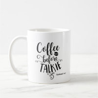 CAFÉ ANTES DA CONVERSA Personalizado Custom