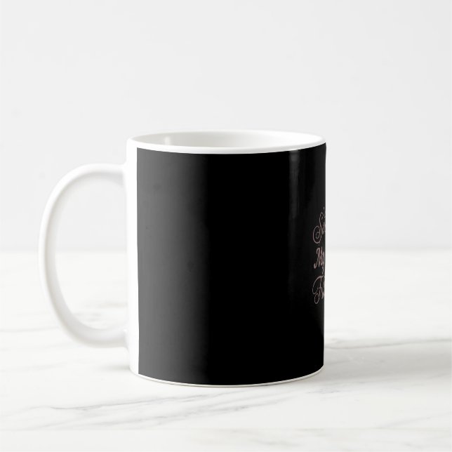Caneca De Café Café Arte Meu Coração É Cheio De Jesus (Esquerda)