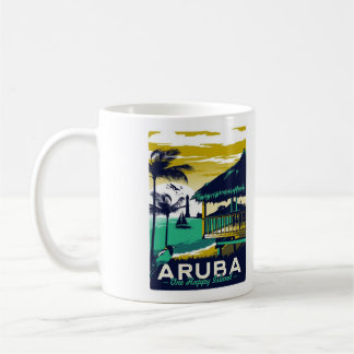 Caneca De Café Café Aruba Mug - Tamanho 11oz