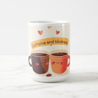 Caneca De Café Café Bonito - Cafeína e Víblias Bonitas