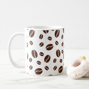 Caneca De Café Café branco, feijão-branco, caneca-preta