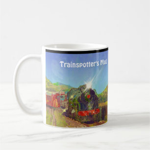 Caneca De Café Café Break Drinkware Mug de Trainspotter