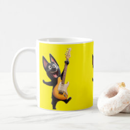 Caneca De Café Café Cachorro Bonito - Presente Perfeito para Pet