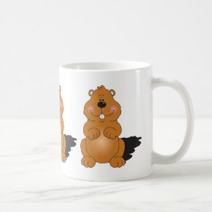 CANECA DE CAFÉ CAFÉ-CAFÉ-MUG DO DIA DE GROUNDHOG