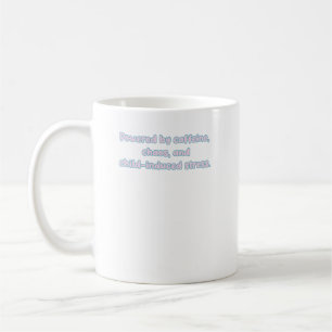 Caneca De Café Café, Caos e Estresse Infantil Projeto de Vida de