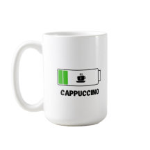 Café Cappuccino Tipografia Minimalista