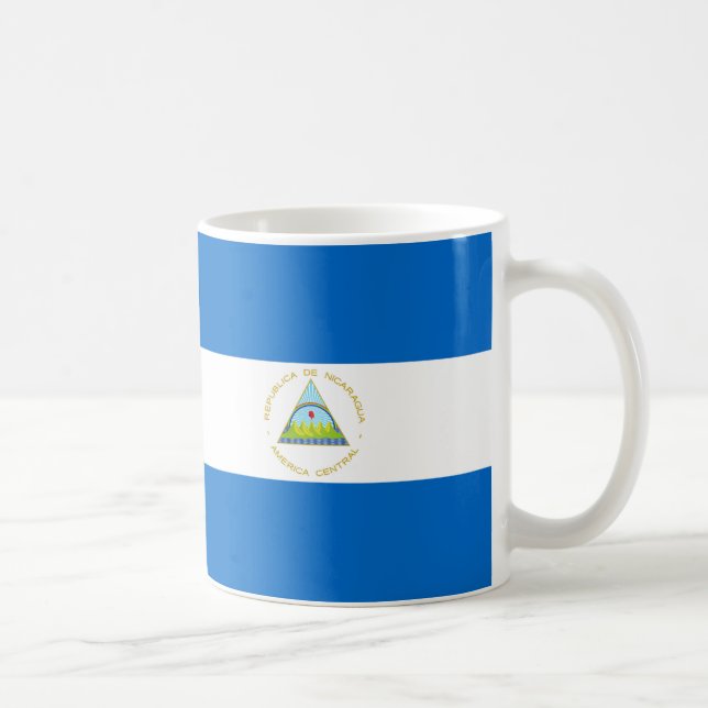 Caneca De Café Café Cerâmico do Orgulho Nicarágua (Direita)