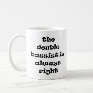 Caneca De Café café com assalto duplo sempre à direita