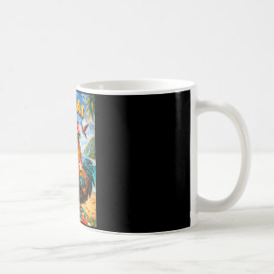 Caneca De Café Café com Coco de Galo de Galinha Kauai no Havaí