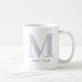 Caneca De Café Café com Inicial e Nome Monogramados Superdimensio