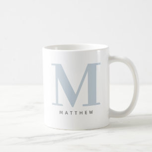 Caneca De Café Café com Inicial e Nome Monogramados Superdimensio