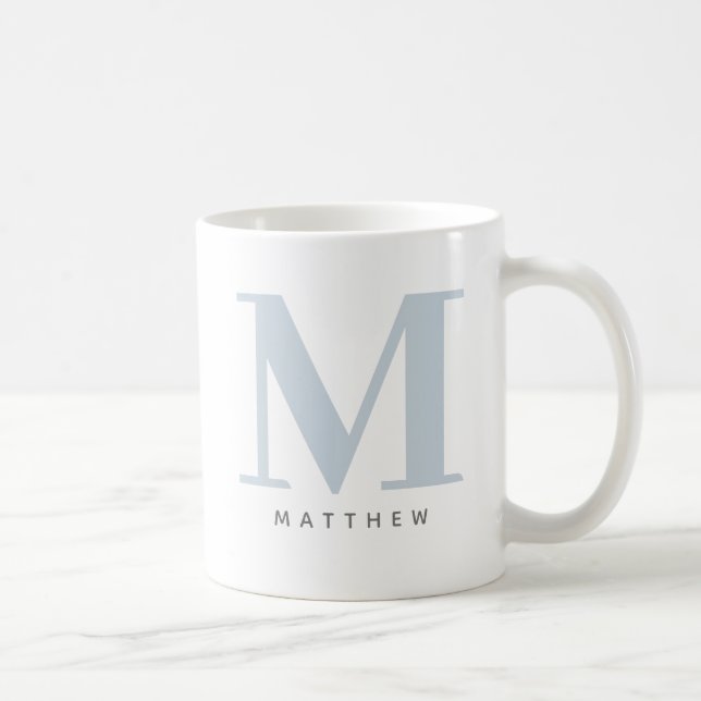 Caneca De Café Café com Inicial e Nome Monogramados Superdimensio (Direita)
