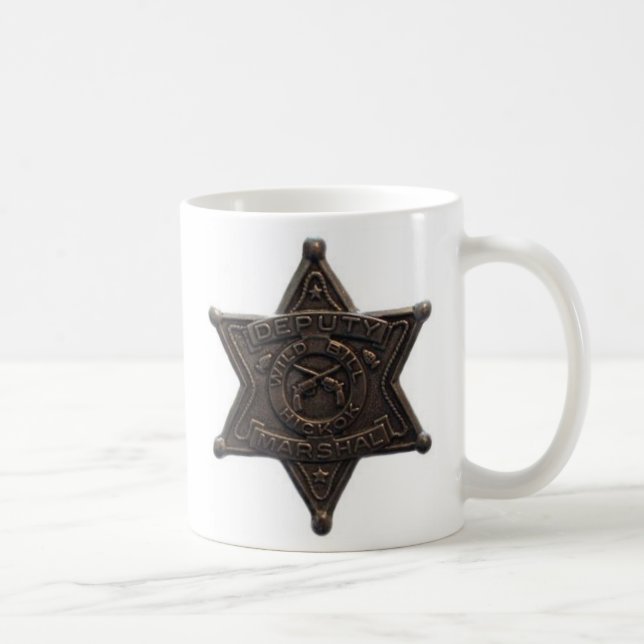 Caneca De Café Café com um Lawman real (Direita)